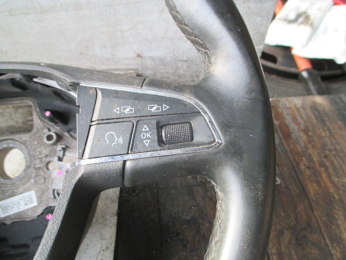 2017 SEAT TOLEDO MK4 3 SPOKE MULTIFUNCTION STEERING WHEEL 5F0419091L