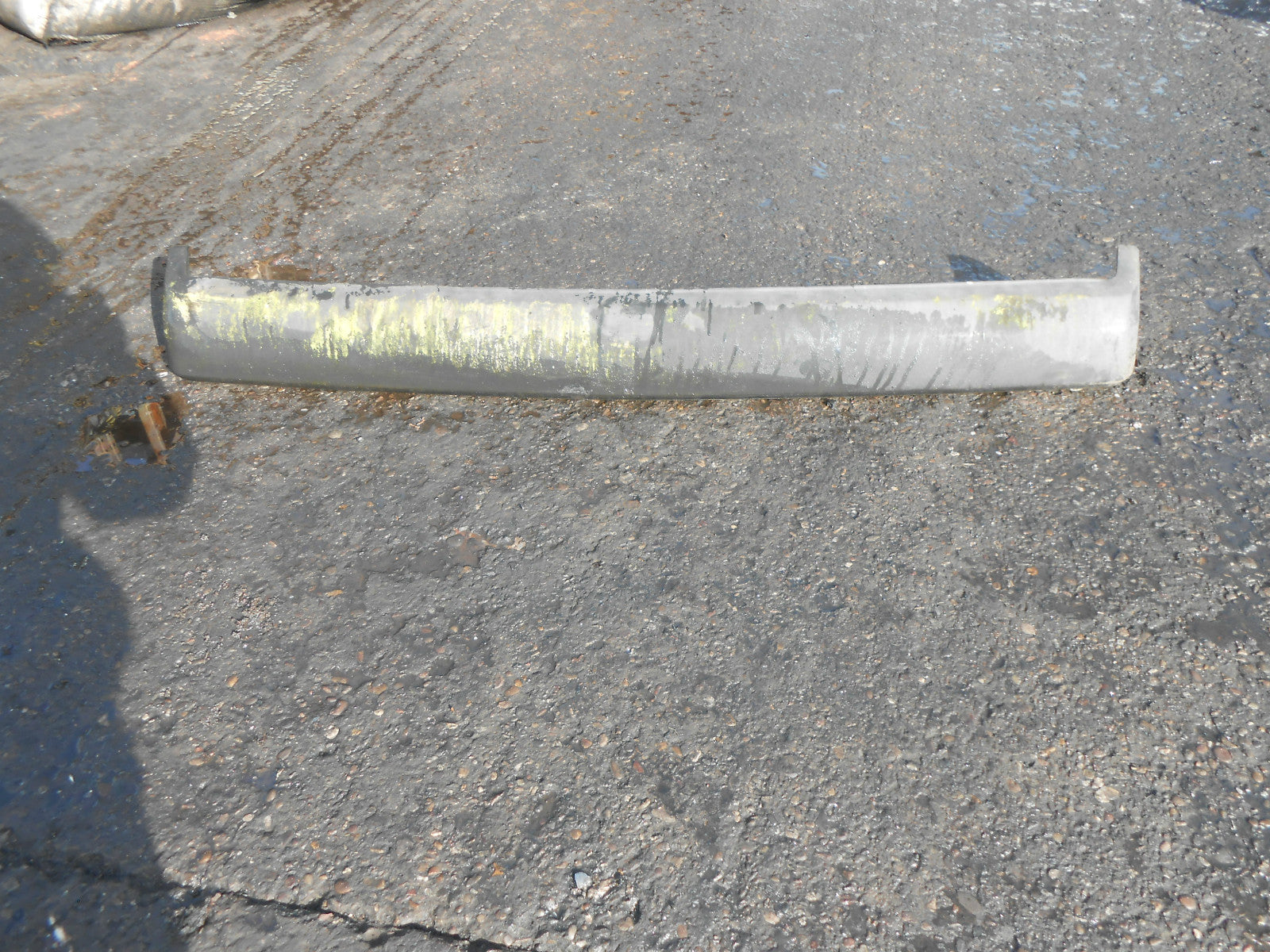 VOLKSWAGEN VW SCIROCCO MK2 1980 - 1992 REAR BLACK PLASTIC BUMPER 533807124