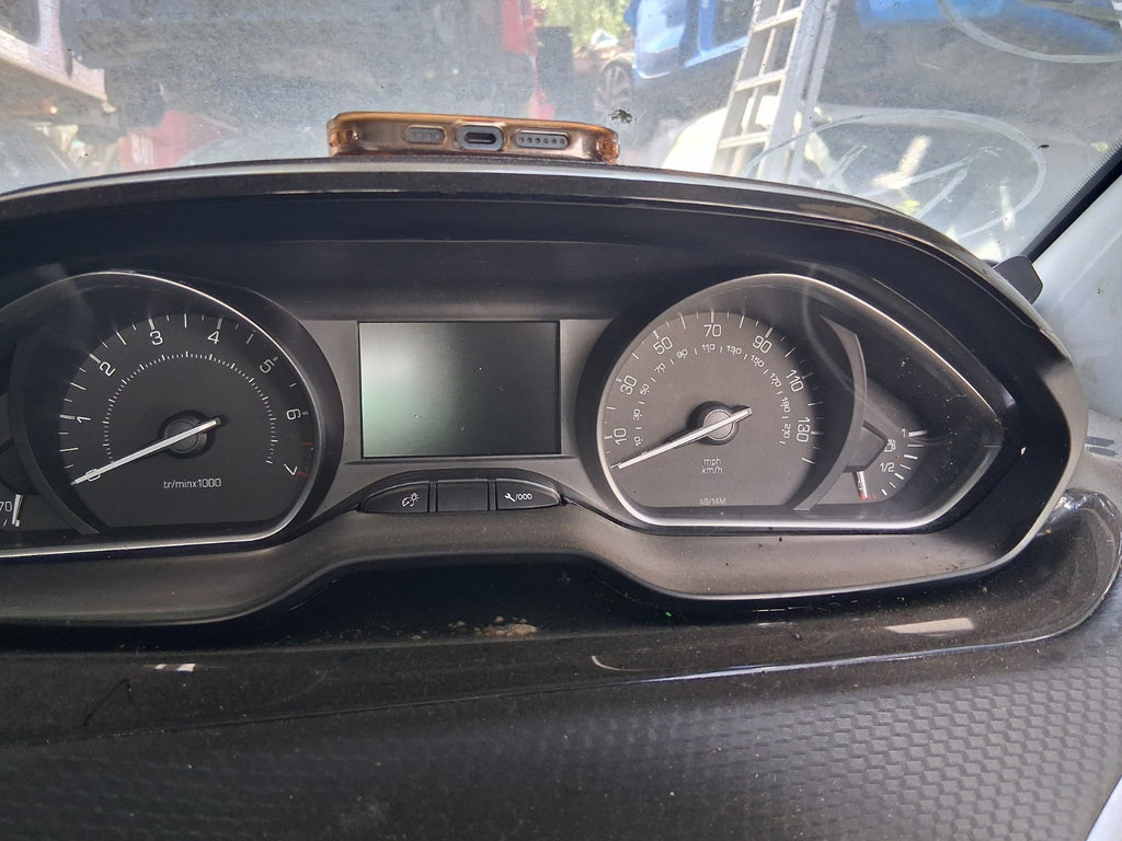 2019 PEUGEOT 208 MK1 1.2 PETROL SPEEDO SPEEDOMETER INSTRUMENT CLUSTER