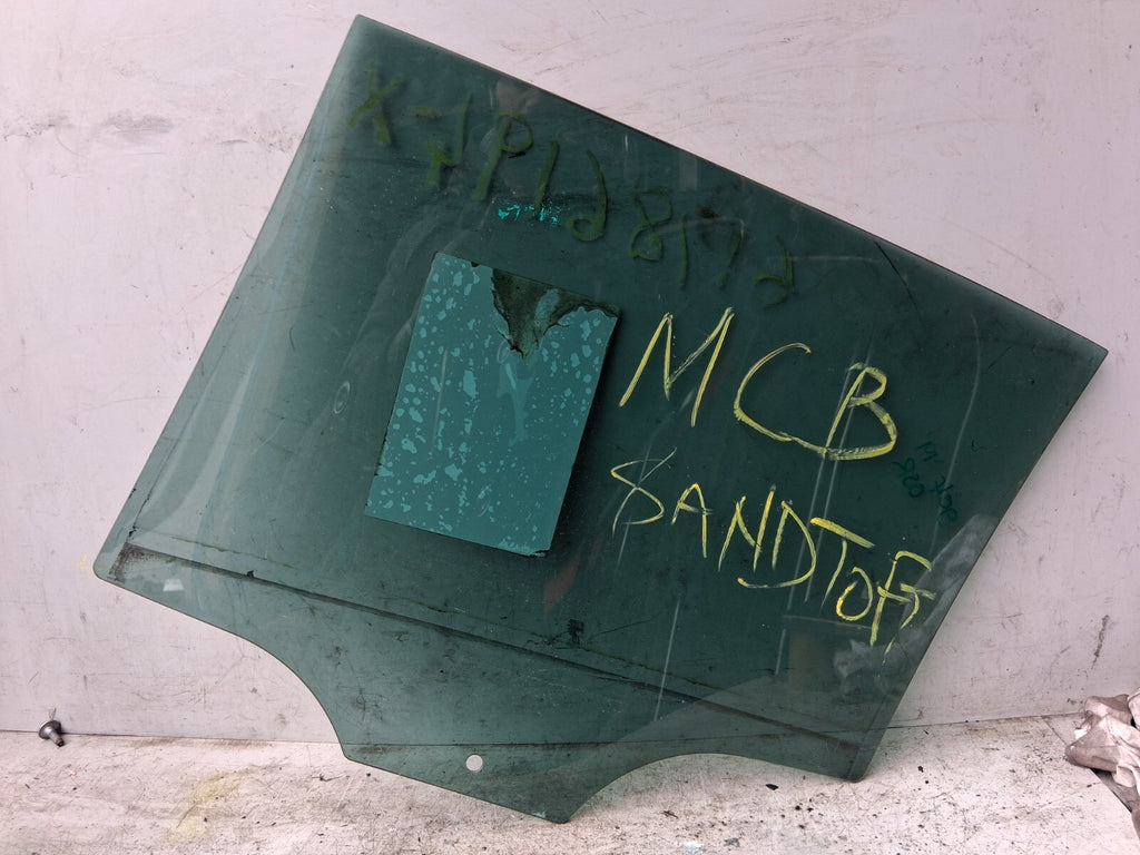 VOLKSWAGEN GOLF MK7 2019 NSR PASSENGER SIDE REAR LEFT WINDOW GLASS 43R001108