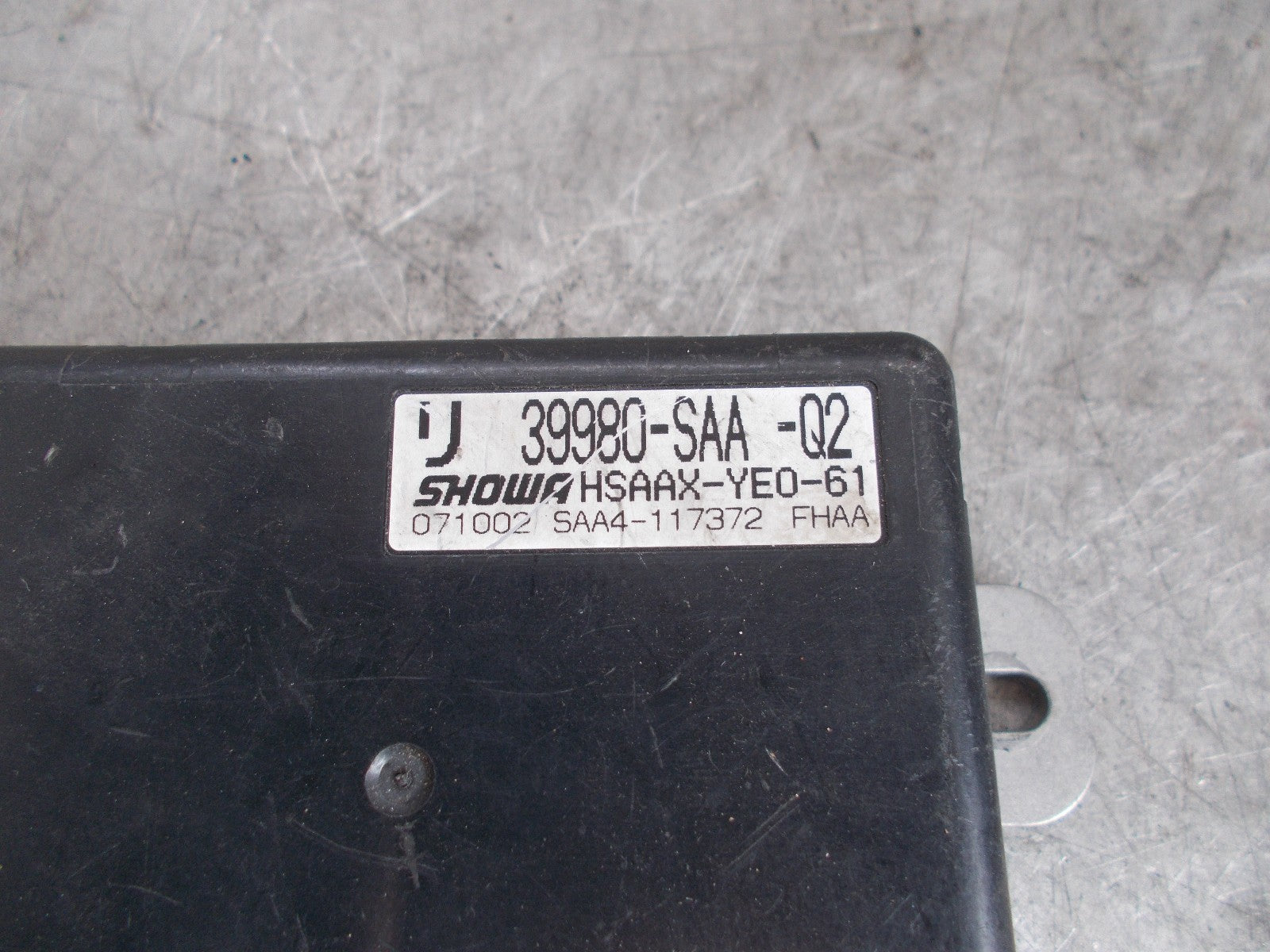 HONDA JAZZ 2008 1.4 I-DSI POWER STEERING ECU 39980SAA
