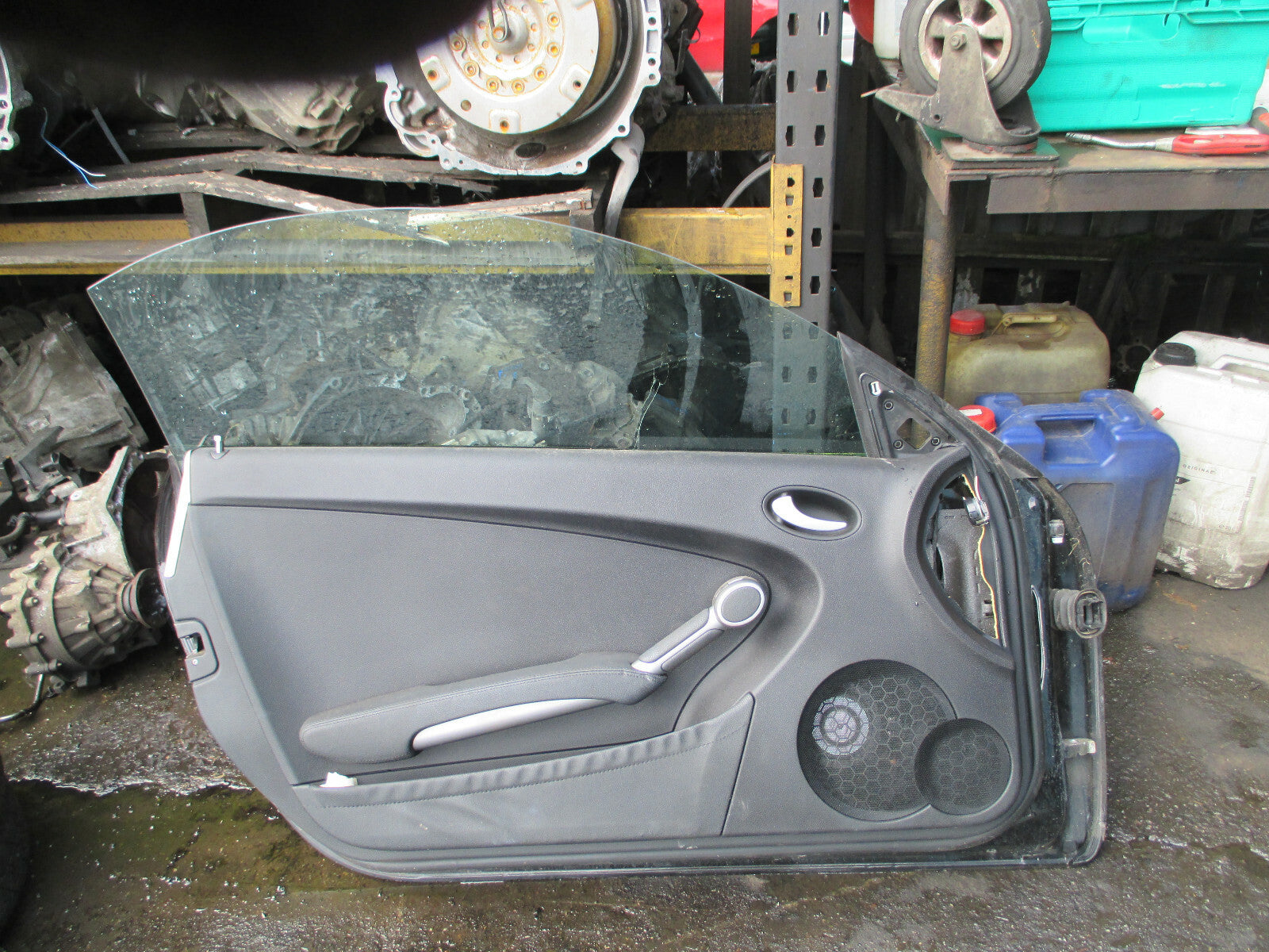 MERCEDES BENZ SLK 2010 3 DOOR NS PASSENGER SIDE COMPLETE DOOR BLACK