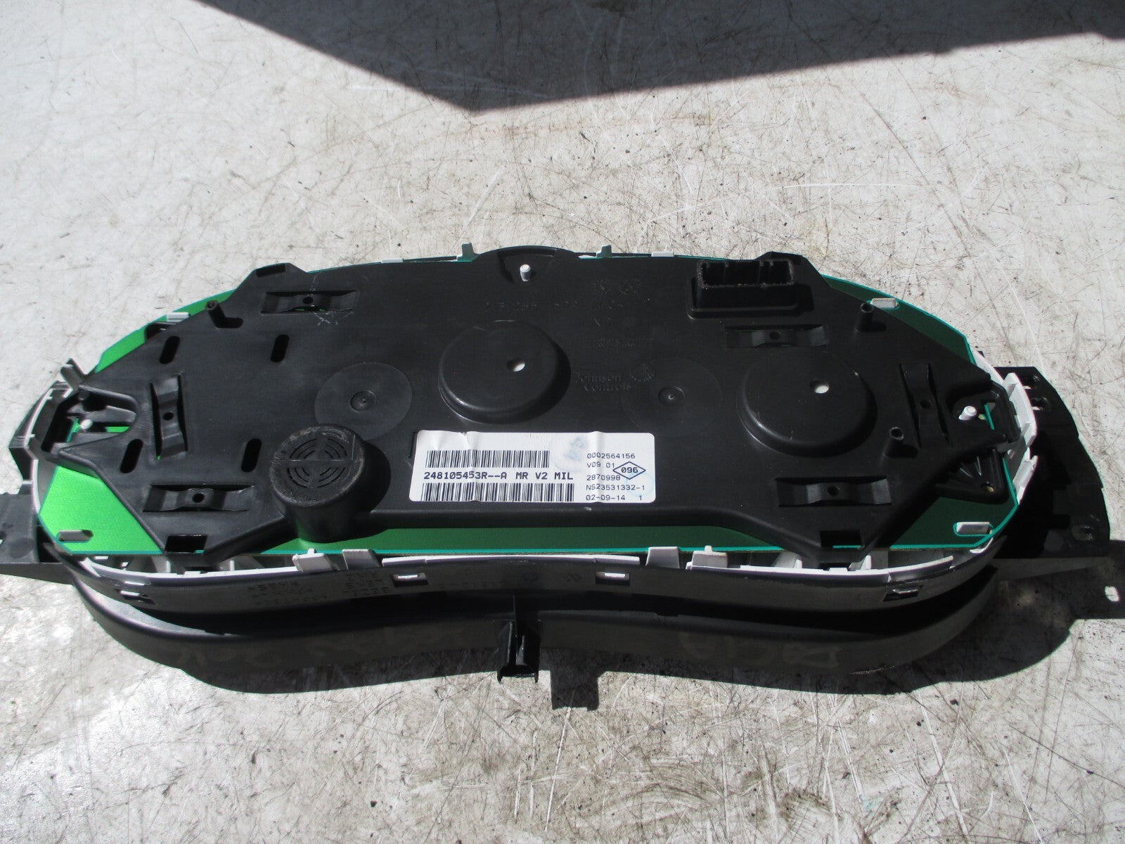 DACIA SANDERO LOGAN 2016 SPEEDOMETER CLUSTER 248105453R