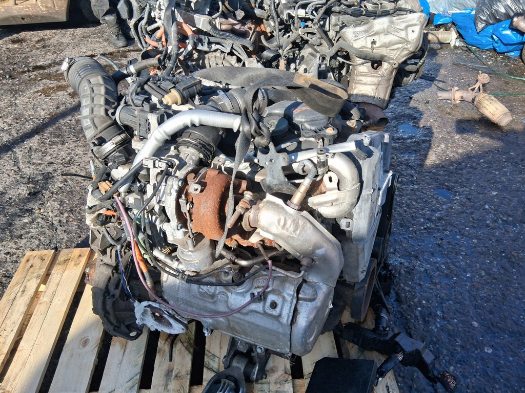 2016 NISSAN JUKE F15 1.5 DIESEL COMPLETE ENGINE WITH PUMPS INJECTORS K9K 636