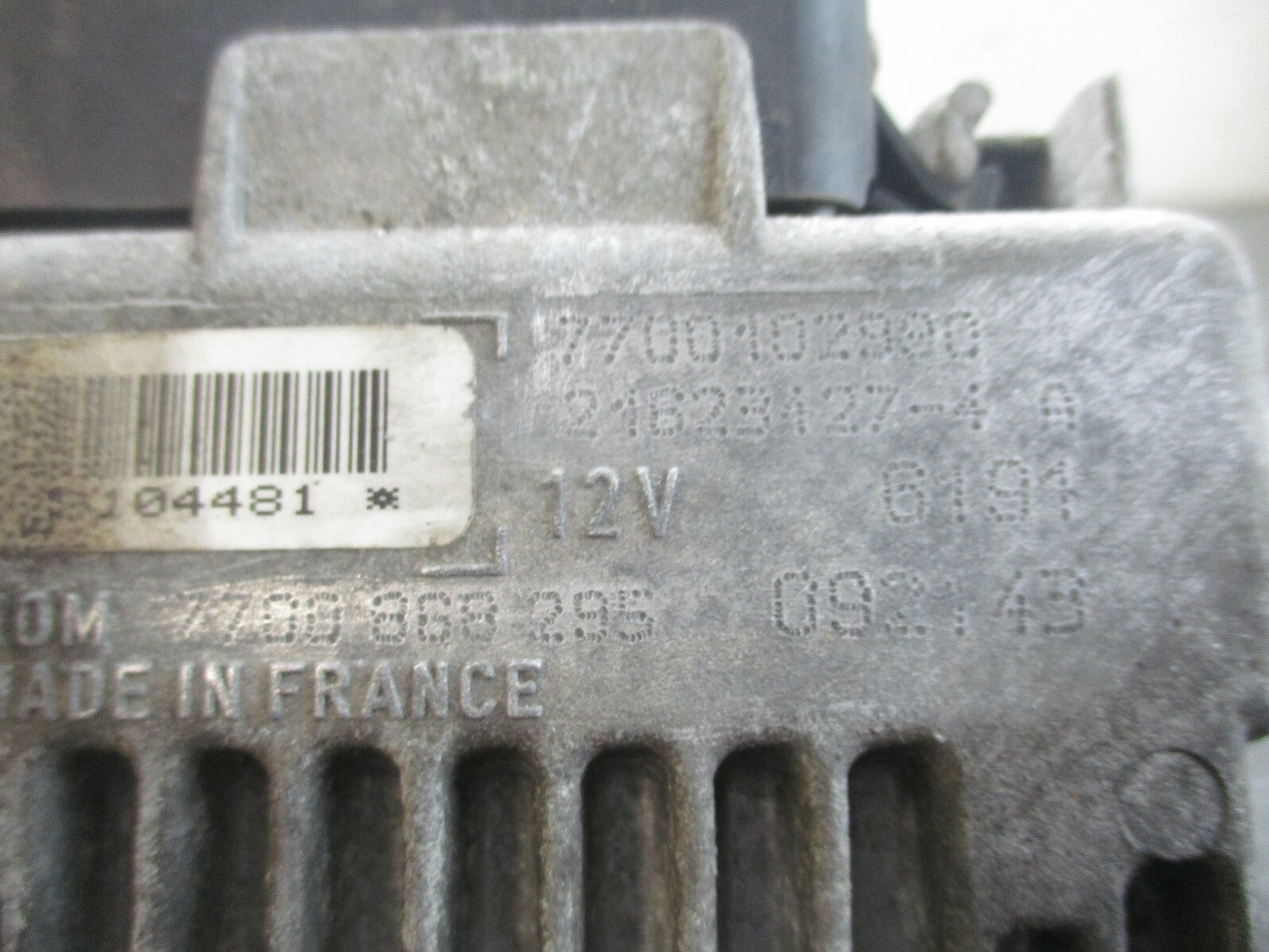 RENAULT CLIO MK1 1.2 PETROL ENGINE CONTROL UNIT ECU 7700102990