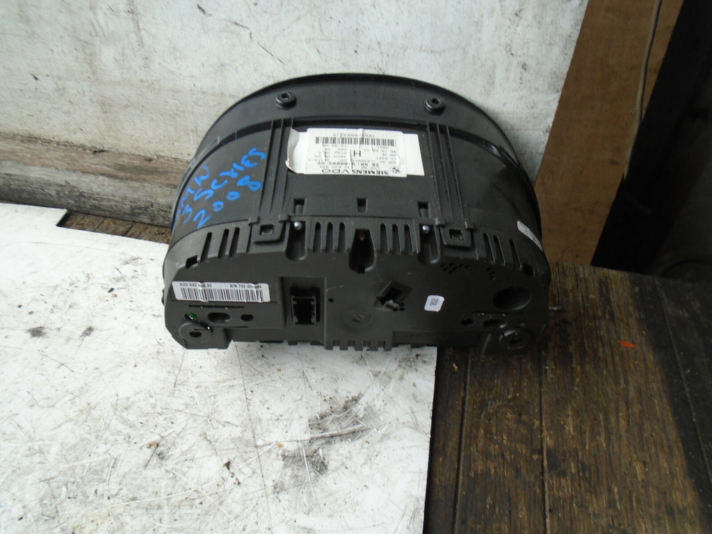 BMW 3 SERIES 2008 E90 SPEEDOMETER INSTRUMENT CLUSTER 9166863