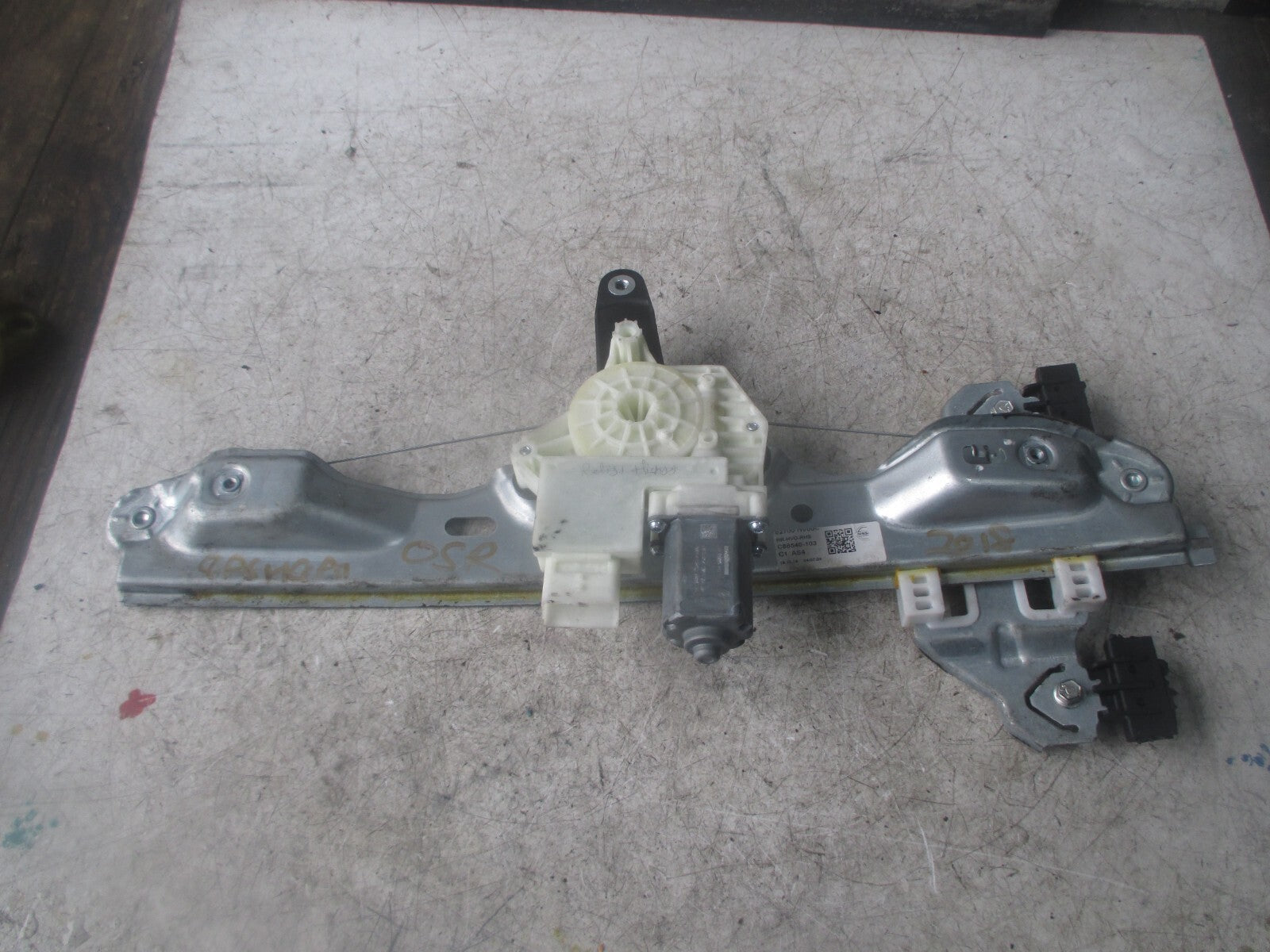 2018 NISSAN QASHQAI OSR DRIVER REAR WINDOW REGULATOR MOTOR 82700HV00C