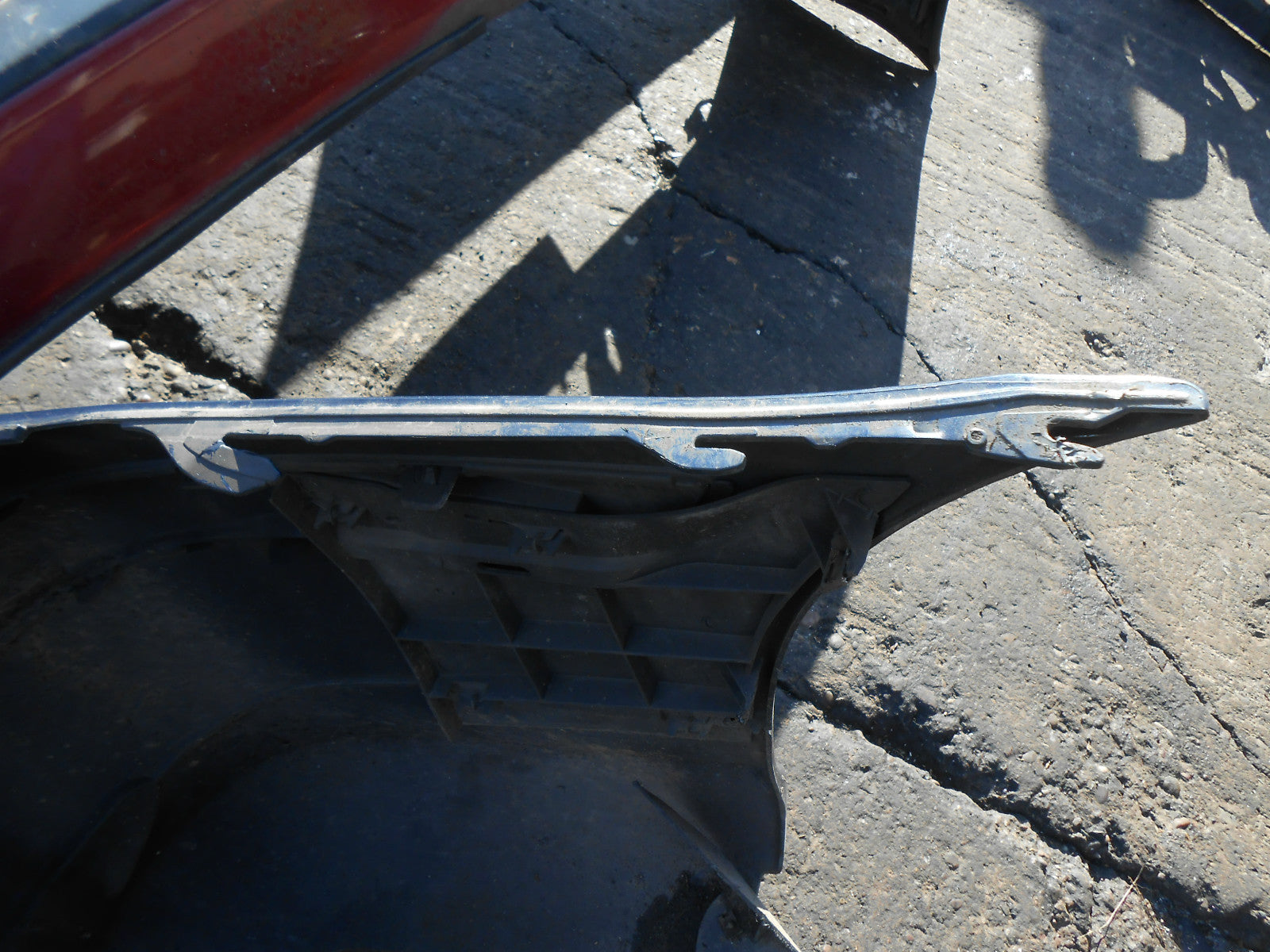 CITROEN C5 2001 HATCHBACK COMPLETE REAR BUMPER DARK BLUE