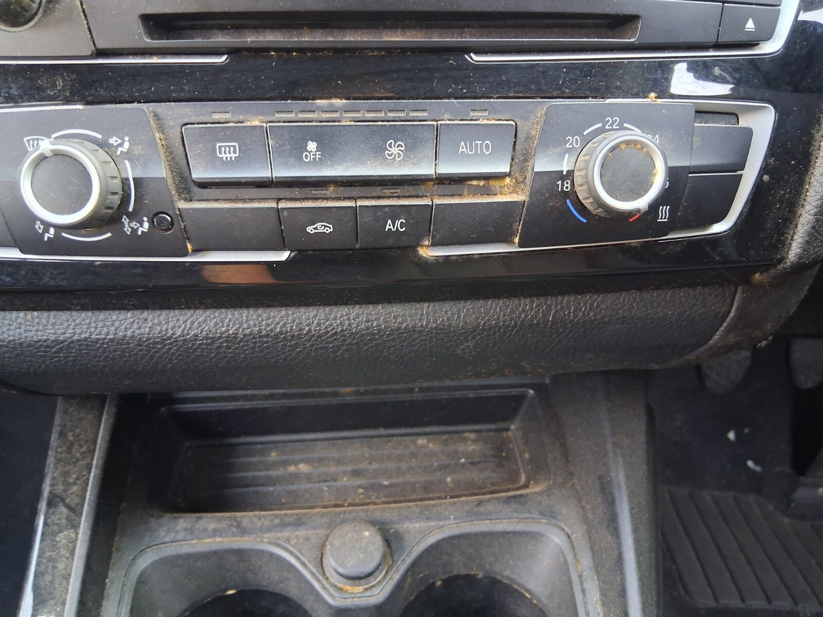 2015 BMW 1 SERIES F20 LCI AC HEATER CLIMATE CONTROL SWITCH PANEL