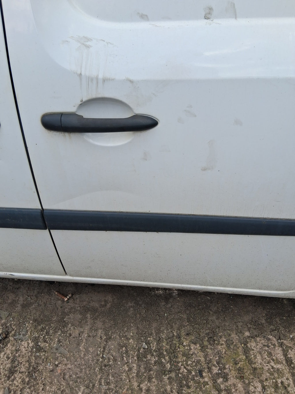 2020 RENAULT KANGOO MK2 FACELIFT NS PASSENGER SIDE COMPLETE SLIDING DOOR WHITE