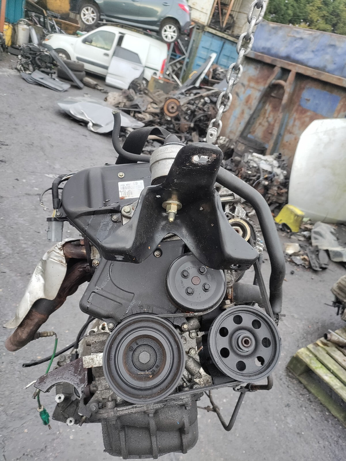 2002 FORD FOCUS MK1 1.4 PETROL ENGINE COMPLETE  62K MILEAGE FXDB