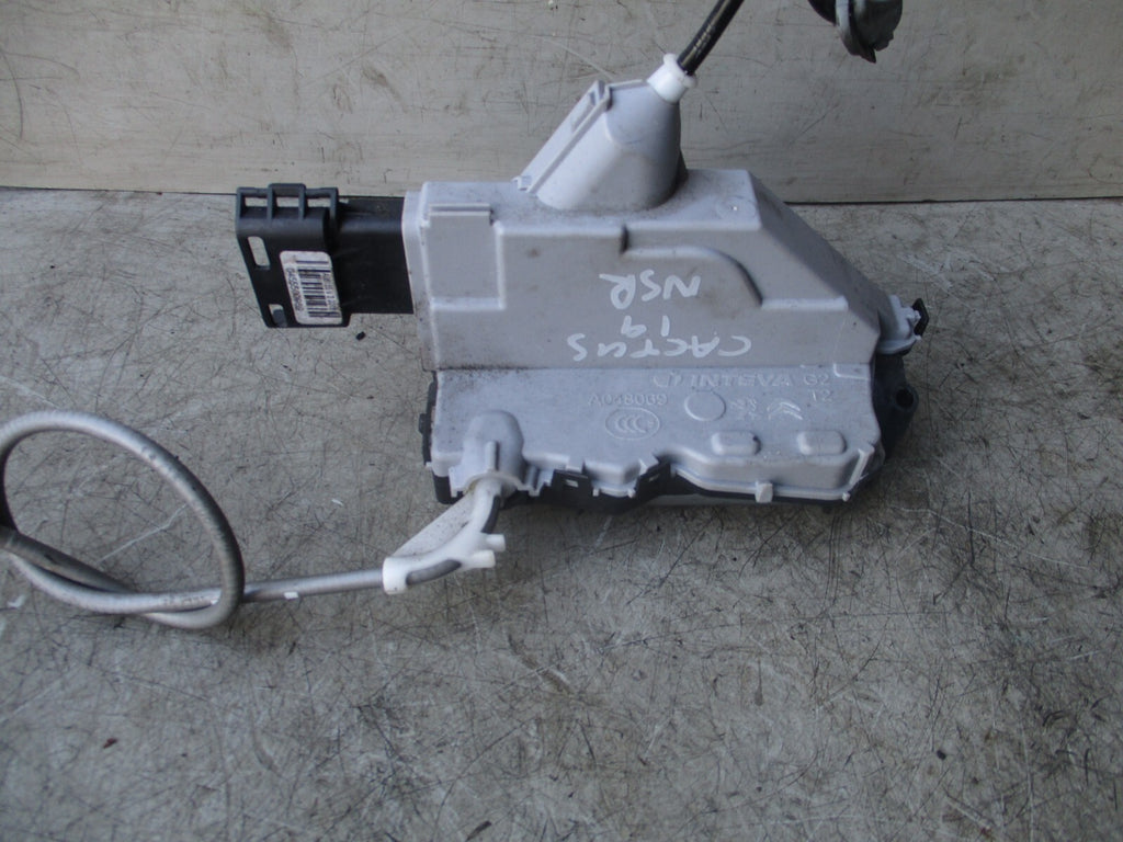 2021 CITROEN C4 CACTUS NSR PASSENGER SIDE REAR DOOR LOCK MECHANISM