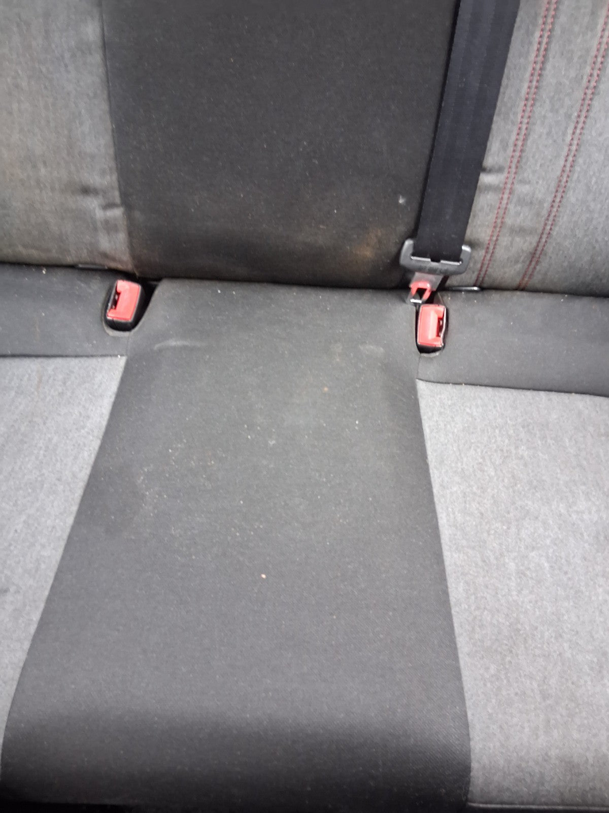 2014 FIAT PUNTO 5 DOOR MK3 REAR BACK SEAT FABRIC COMPLETE SET