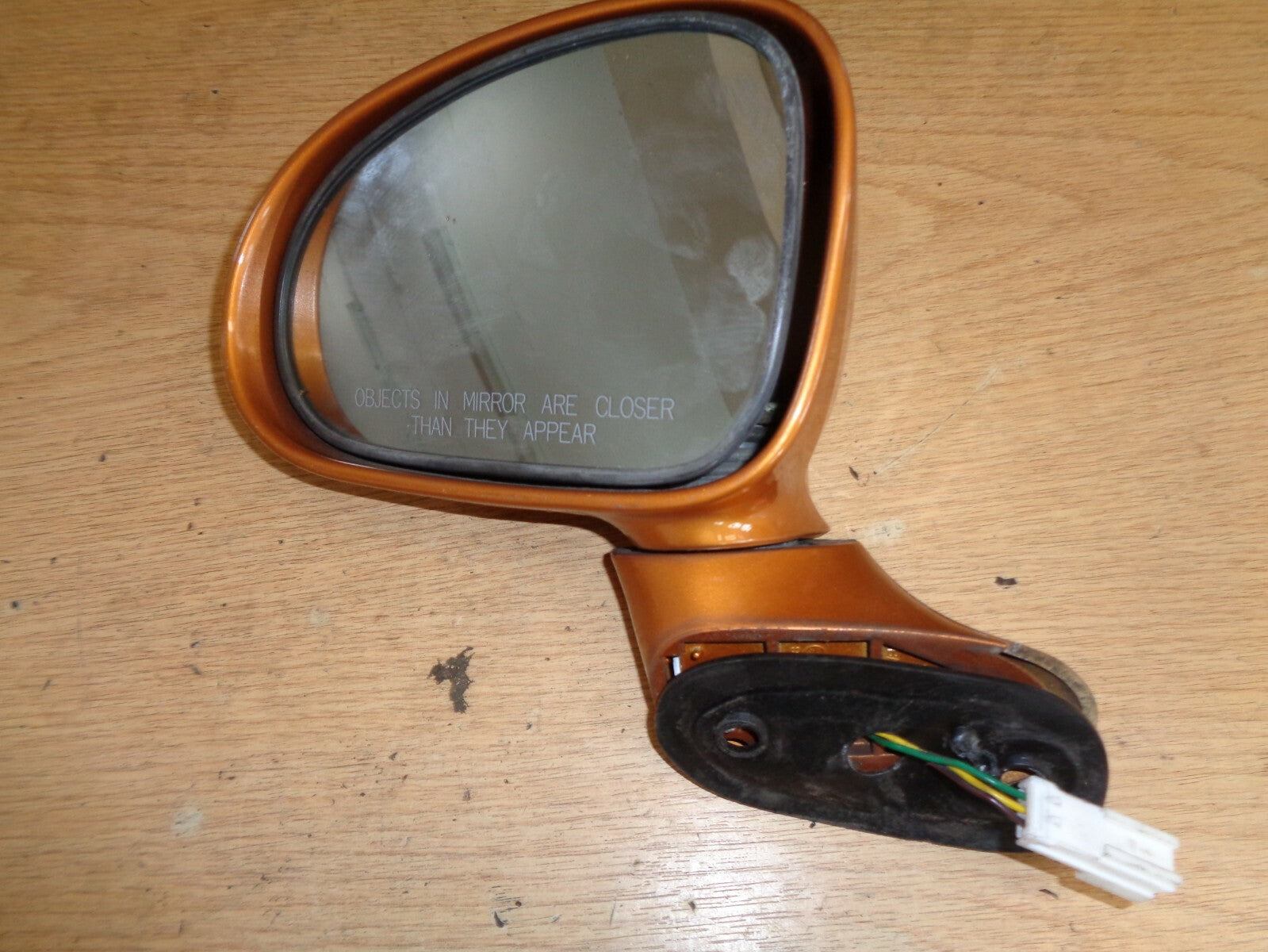DAEWOO MATIZ 2002 MK1 N/S PASSENGER SIDE WING DOOR MIRROR E13010140