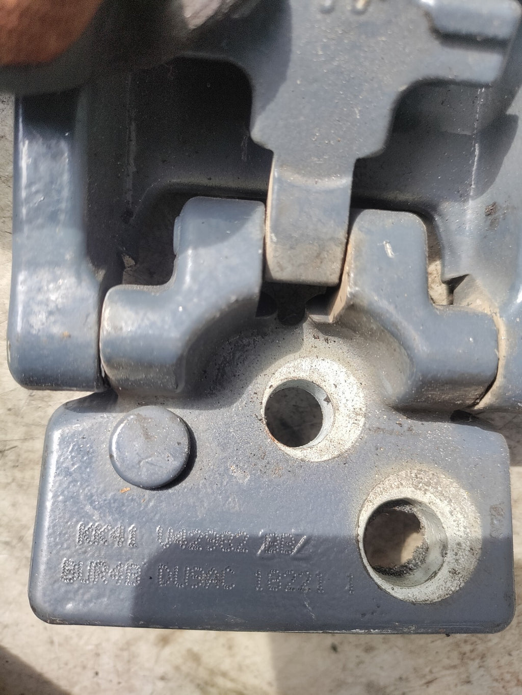 2021 FORD TRANSIT MK8 OSR DRIVER SIDE REAR DOOR HINGE KK41V42982BB