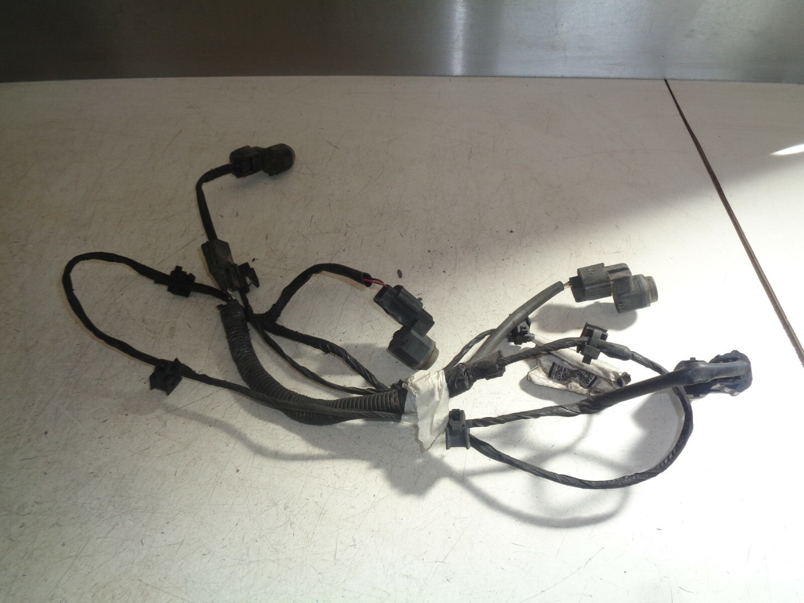 NISSAN QASHQAI MK2 J11 2018 REAR BUMPER PARKING SENSORS & WIRING LOOM 240934EADA