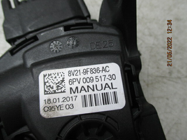 FORD FIESTA 2017 MK7 ACCELERATOR THROTTLE PEDAL 6PV00951730