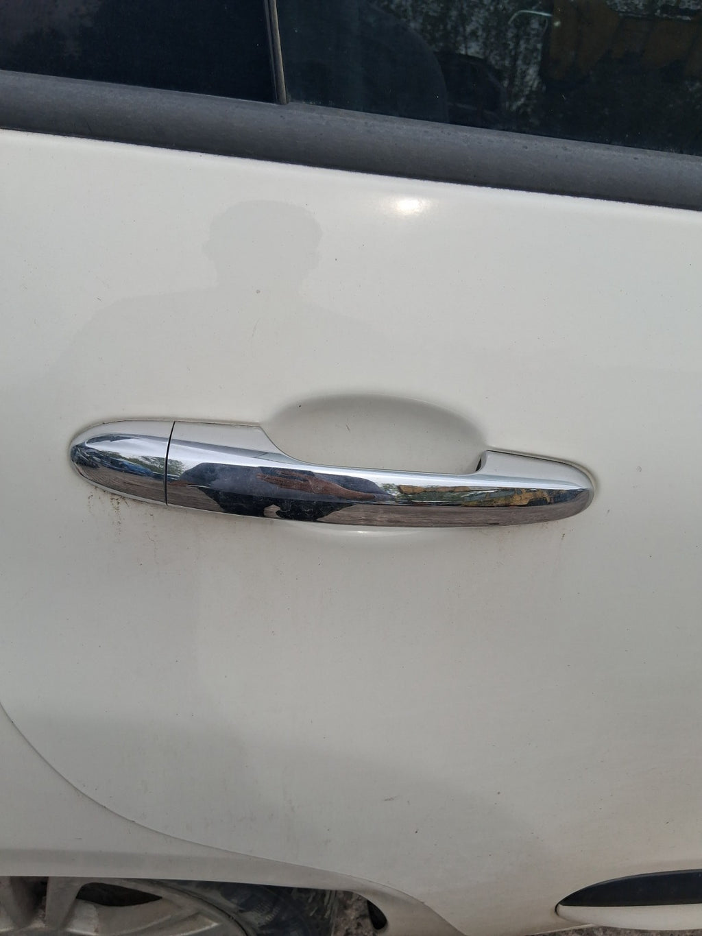 2019 FIAT 500L URBAN OSR DRIVER SIDE REAR EXTERIOR DOOR HANDLE CHROME