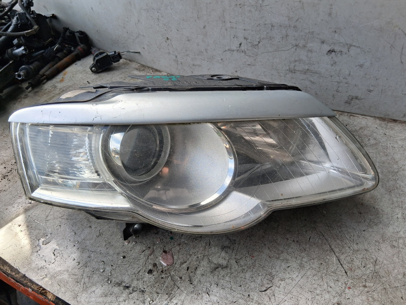 VW VOLKSWAGEN PASSAT B6 OSF DRIVER SIDE FRONT RIGHT HEADLIGHT HEADLAMP 3C0941006
