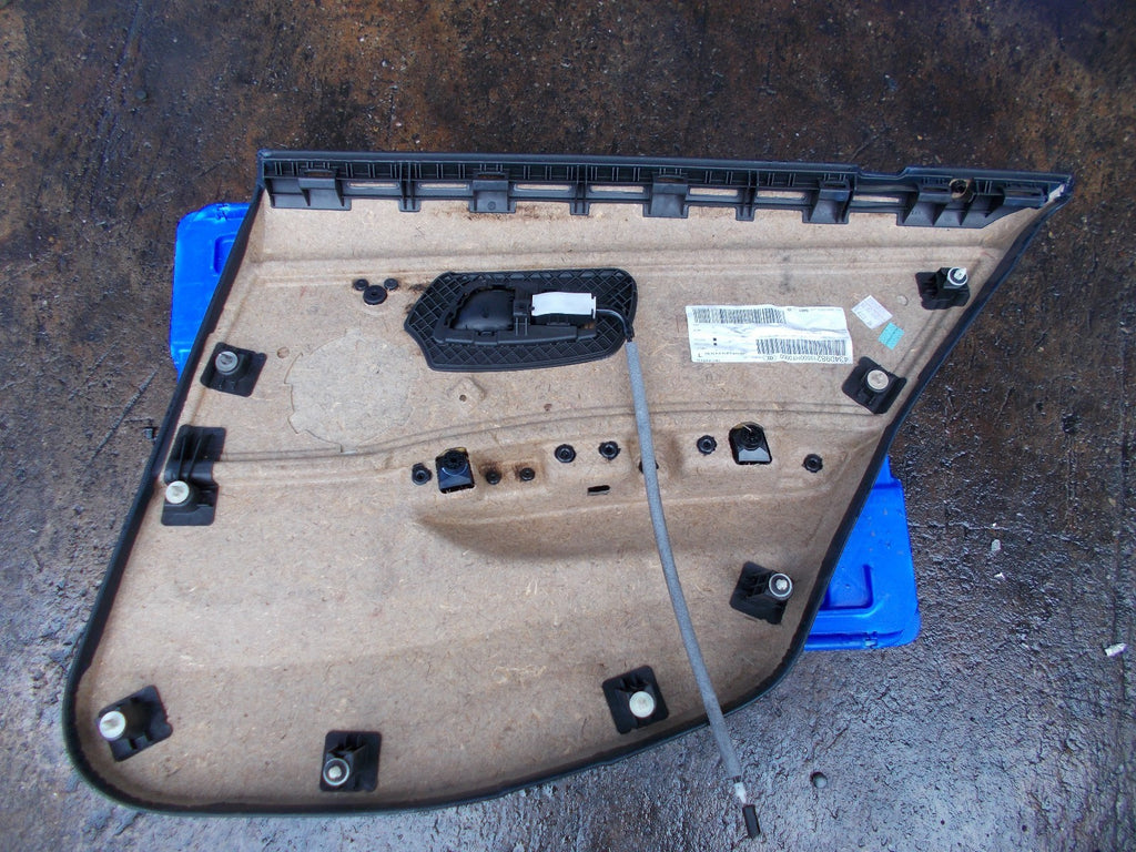 2007 BMW 320D SE E90 NSR PASSENGER SIDE REAR DOOR CARD 7144333