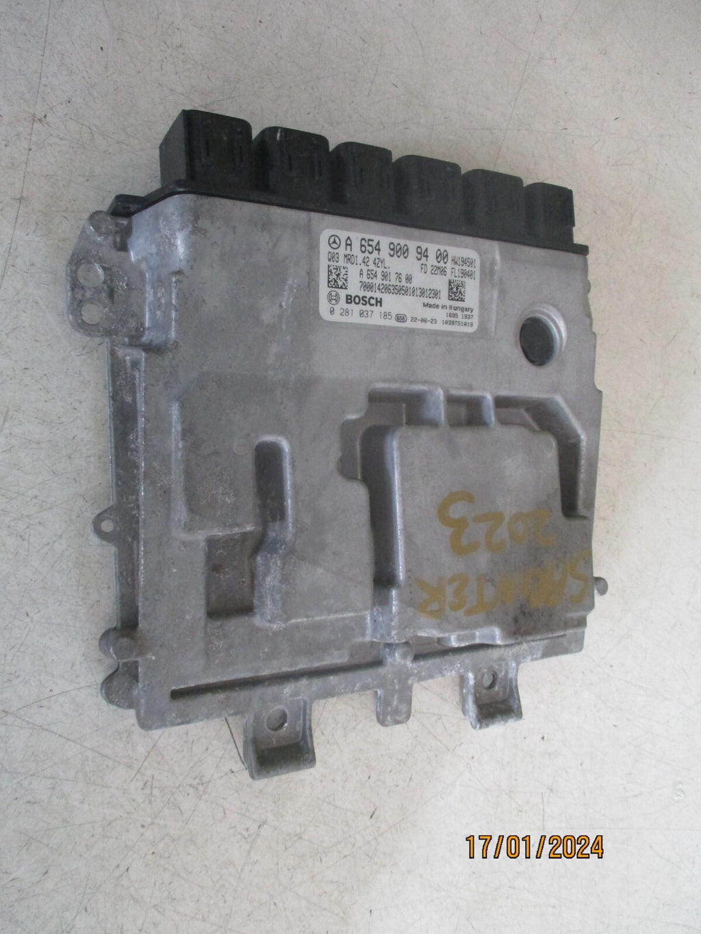MERCEDES SPRINTER W907 2023 2.0 DIESEL ECU ENGINE CONTROL MODULE A6549009400