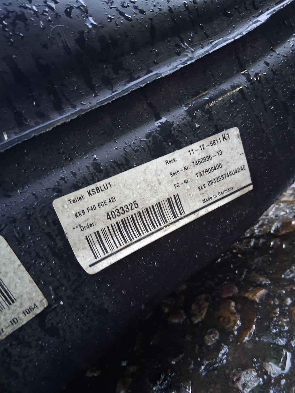 2024 BMW 2 SERIES F44 COUPE M SPORT 1.5 PETROL FUEL TANK 7460936