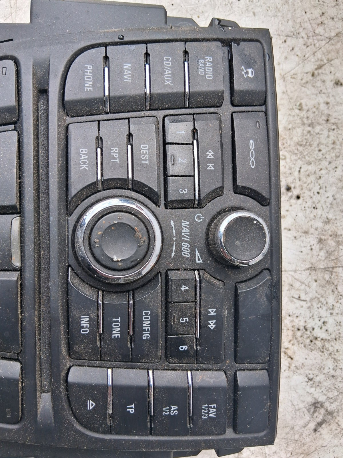 2016 VAUXHALL CORSA E AC HEATER CLIMATE SWITCH MULTIMEDIA SWITCH 13360093