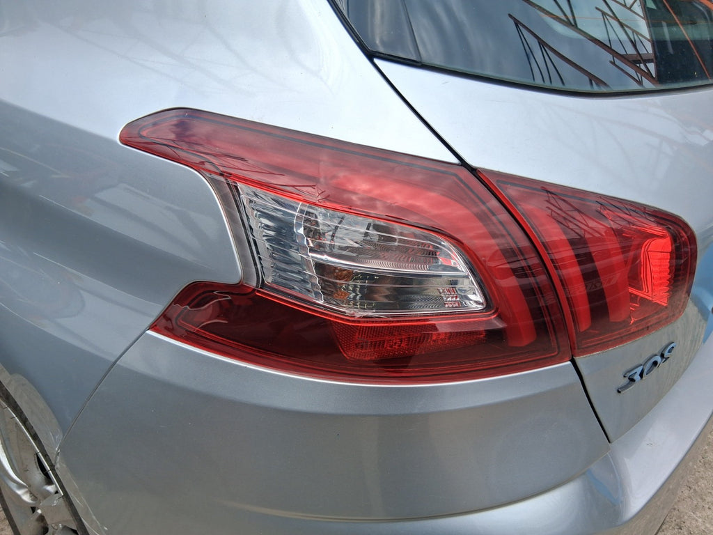 2014 PEUGEOT 308 MK2 HATCHBACK NSR PASSENGER SIDE REAR OUTER TAIL LIGHT LAMP