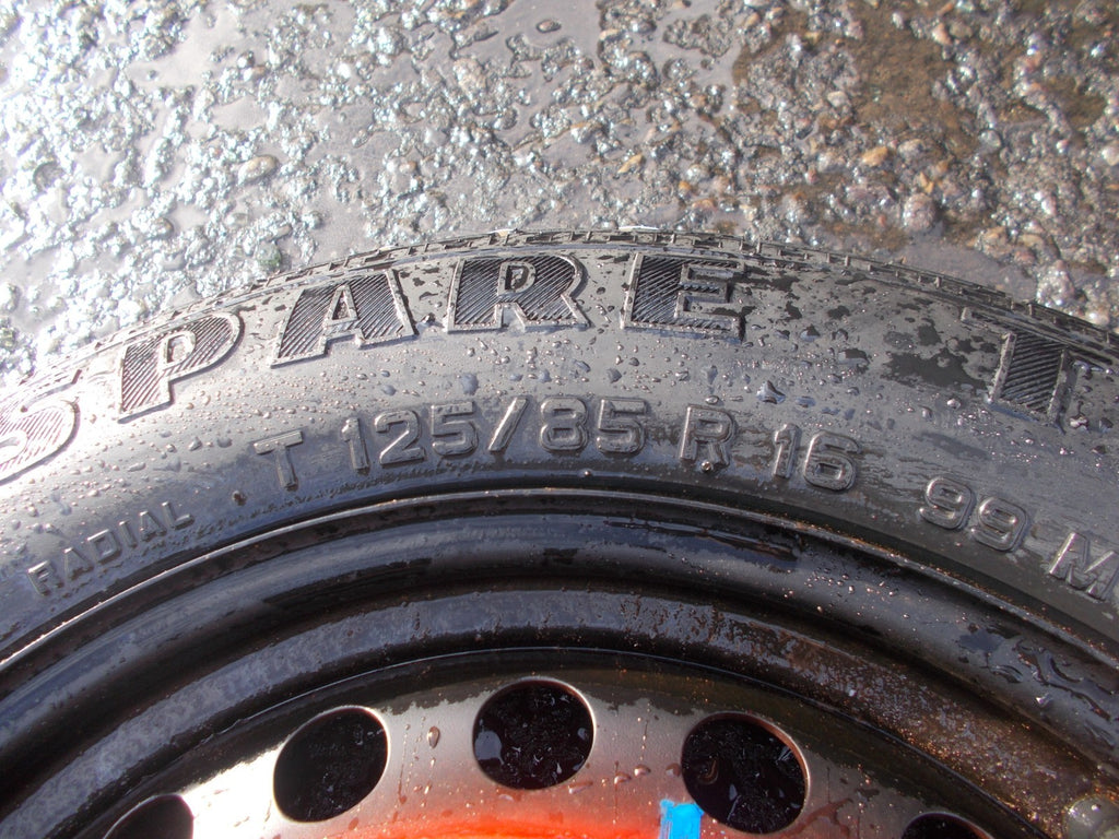 JAGUAR X TYPE X400 PIRELLI 16 INCH 5 STUD SPACE SAVER SPARE WHEEL 125/85 R16