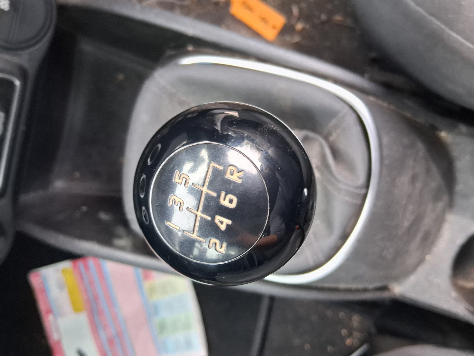 2019 FIAT 500L HATCH 6 SPEED MANUAL GEAR STICK GEAR SHIFTER