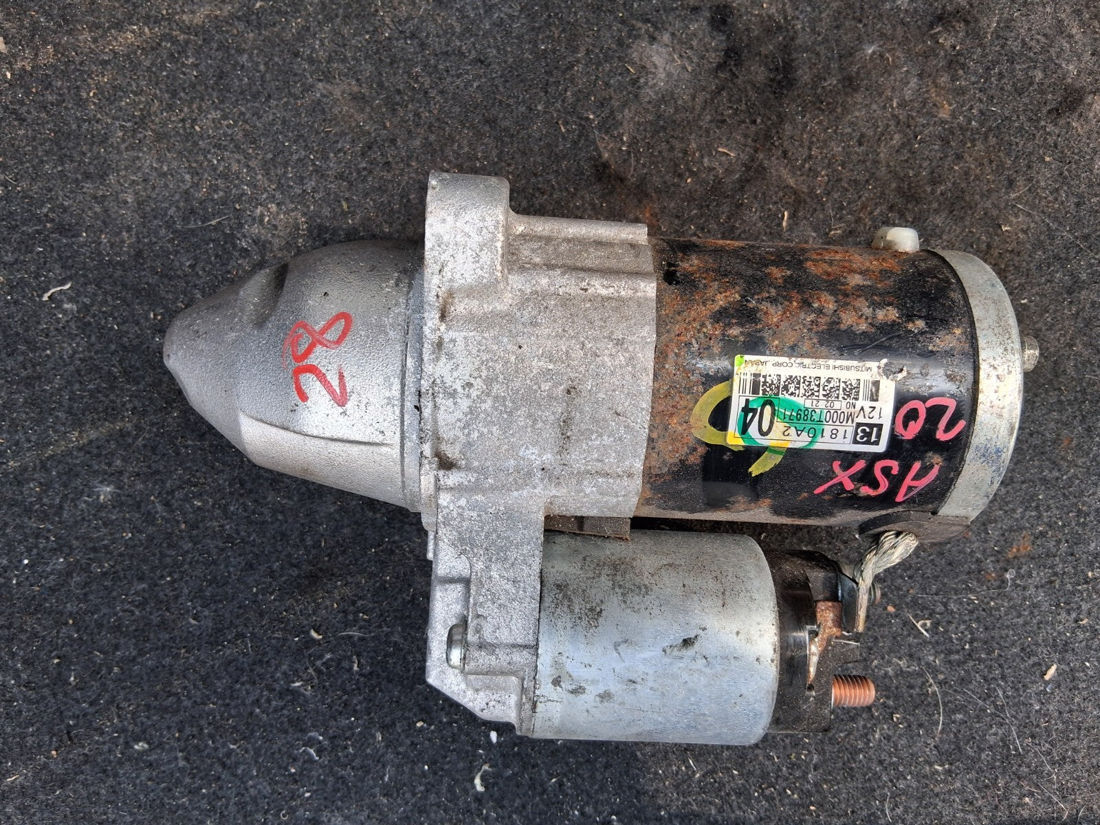 MITSUBISHI ASX 2020 2.0 PETROL STARTER MOTOR 131810A2