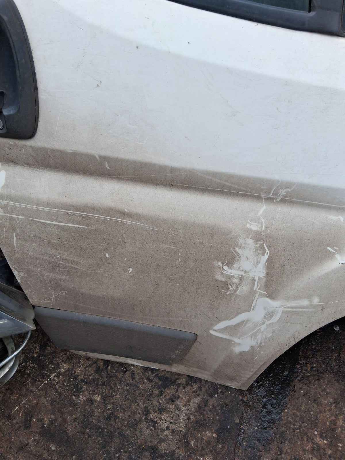 2016 PEUGEOT BOXER MK3 OSF DRIVER SIDE FRONT RIGHT COMPLETE DOOR WHITE