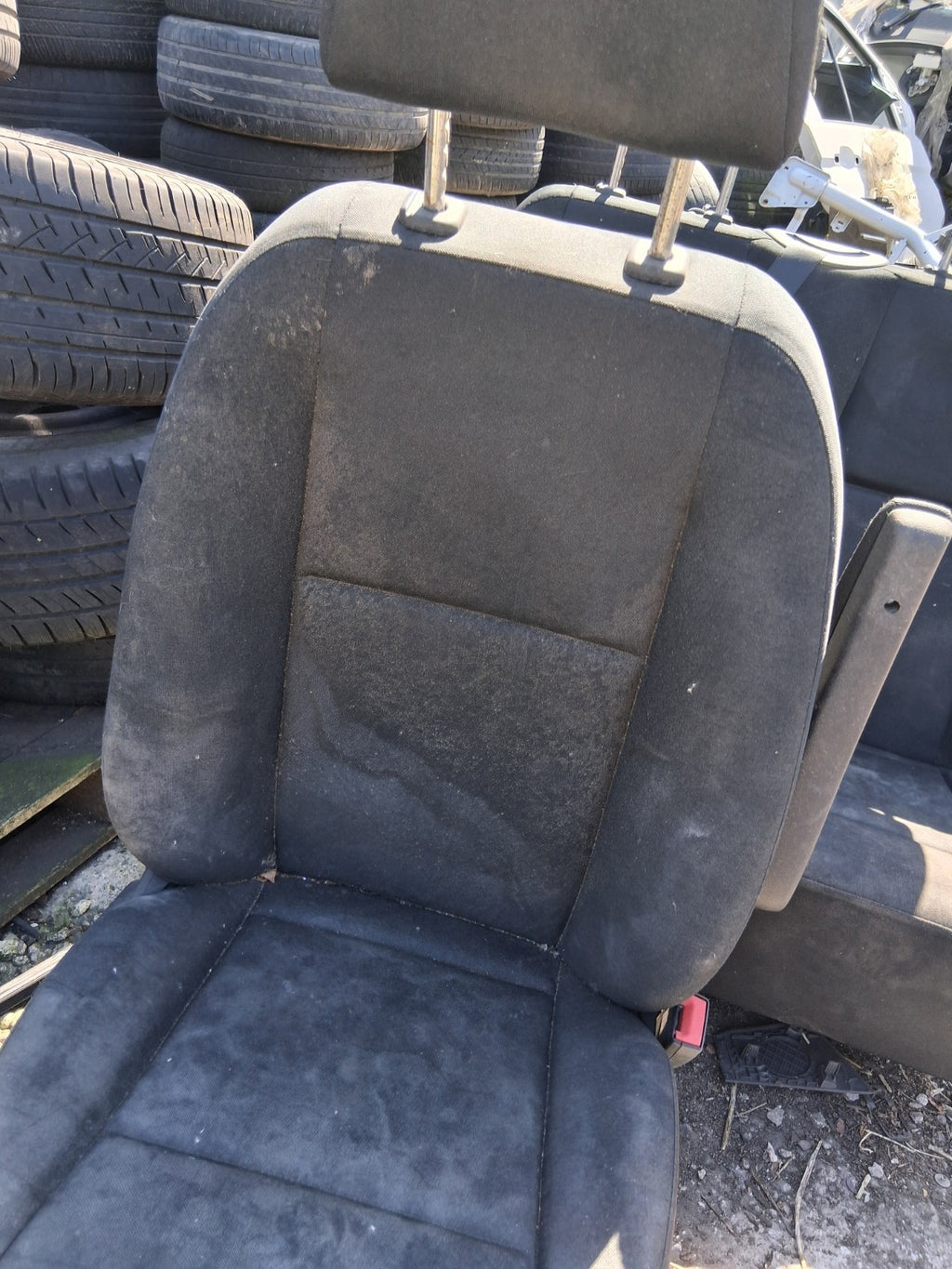 2020 MERCEDES SPRINTER W907 OSF DRIVER SIDE FRONT RIGHT FABRIC SEAT