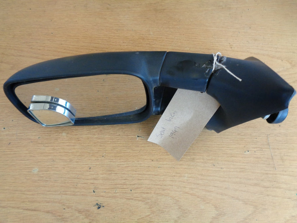 SEAT INCA VAN 1999 MANUAL NS PASSENGER SIDE DOOR WING MIRROR 836095 DAMAGED