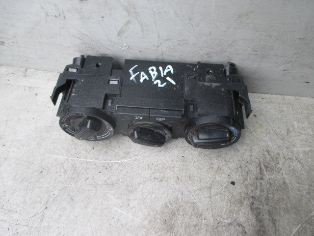 SKODA FABIA TYPE NJ 2020 AC/HEATER CONTROL PANEL 6V0820045D