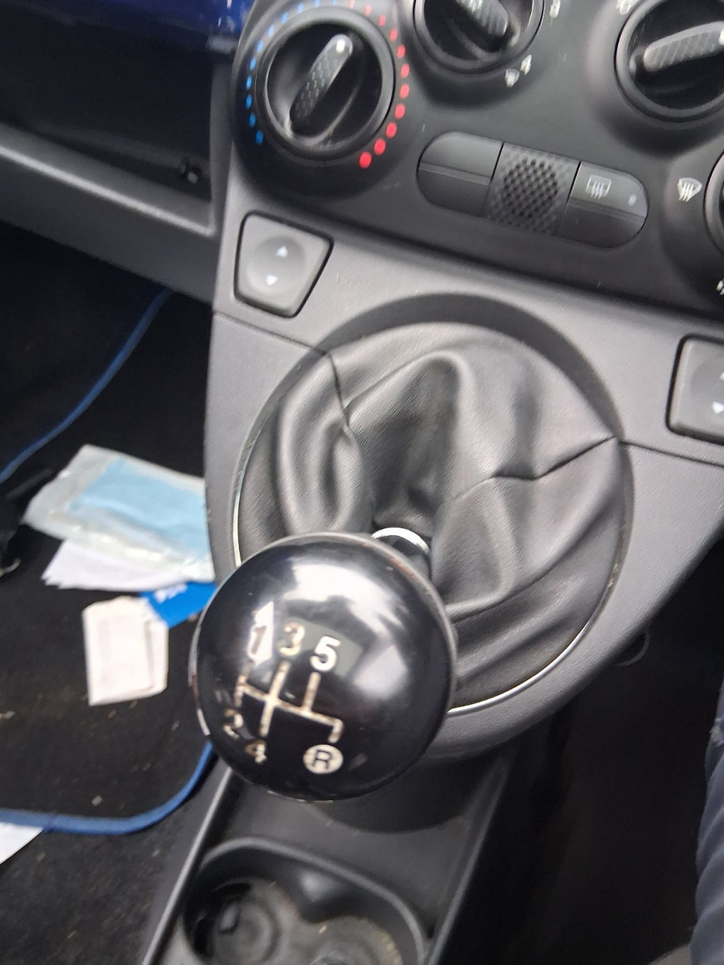 2010 FIAT 500 LOUNGE MK1 MANUAL GEAR STICK GEAR SHIFTER GEAR LEVER