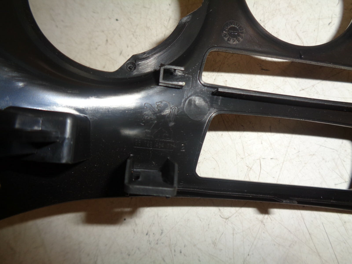 PEUGEOT 208 2012 HEATER CLIMATE CONTROL PANEL SURROUND TRIM 9672846477