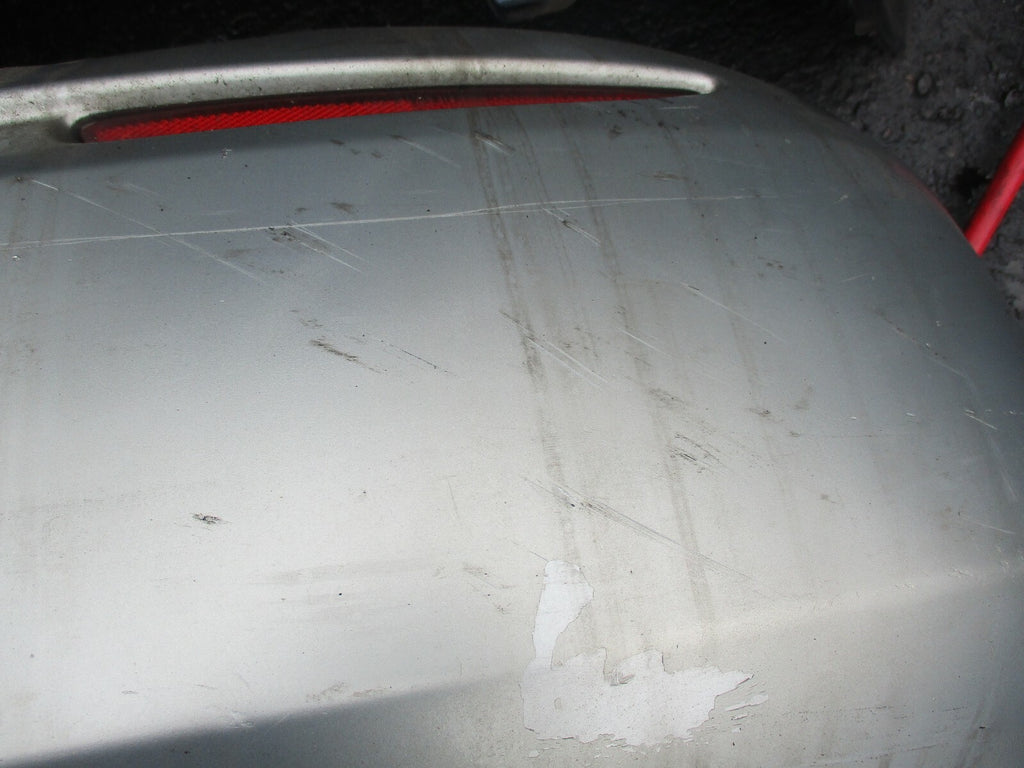 MAZDA 6 2005 REAR BUMPER SILVER
