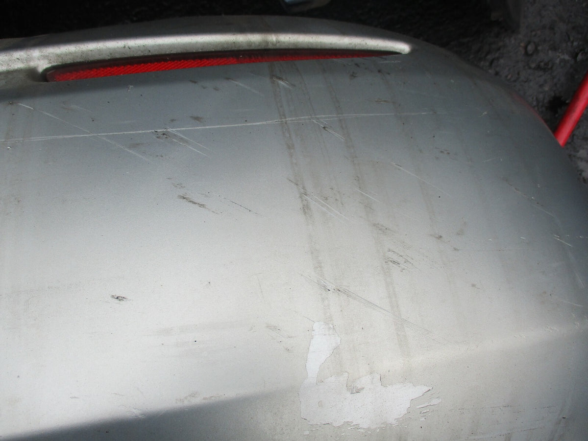 MAZDA 6 2005 REAR BUMPER SILVER