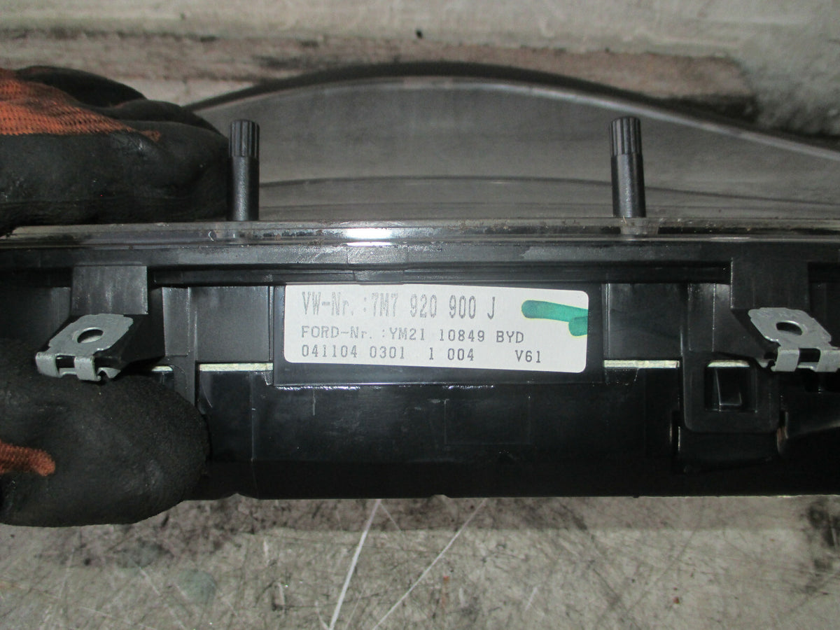 SEAT ALHAMBRA MK1 7M 2004 1.9 DIESEL SPEEDOMETER INSTRUMENT CLUSTER 7M7920900J