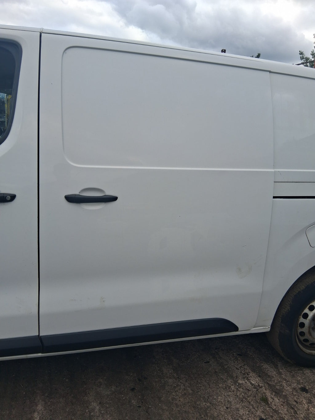 2019 CITROEN DISPATCH VIVARO MK3 NS PASSENGER SIDE SLIDING BARE DOOR WHITE EWP