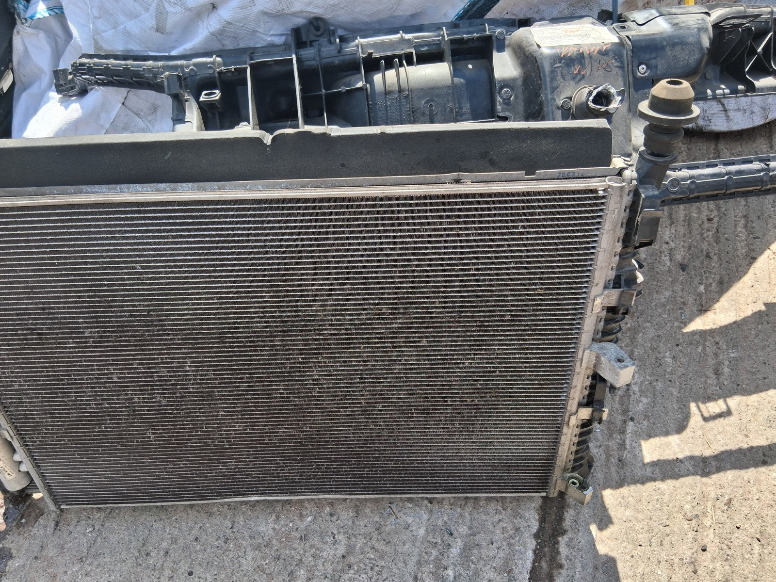 2021 FORD TRANSIT 350 MK8 2.0 DIESEL FRONT RADIATOR RAD PACK BK2119710AB