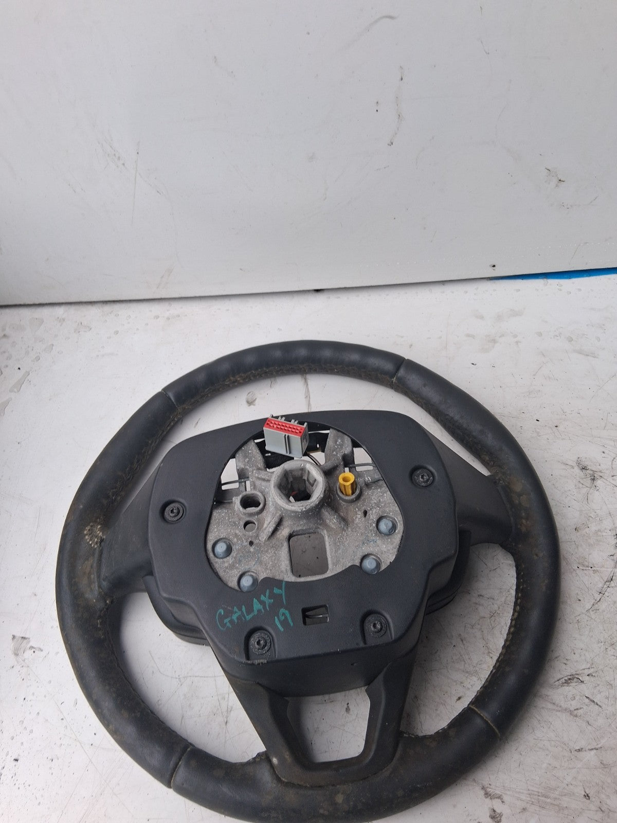 2019 FORD GALAXY MULTIFUNCTIONAL STEERING WHEEL BLACK 308045884D52AC