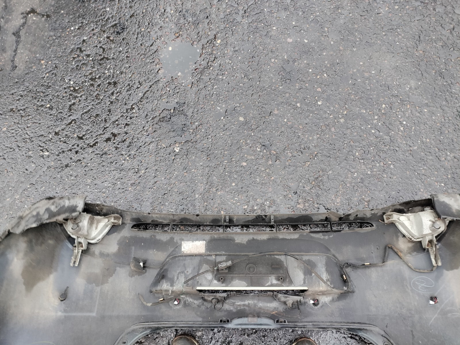 2008 MAZDA 2 MK2 REAR COMPLETE BUMPER GREY