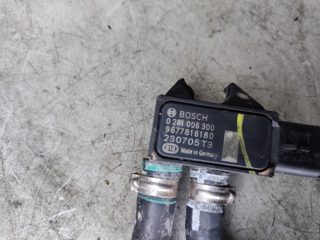 2010 CITROEN C3 1.4 DIESEL EXHAUST GAS PRESSURE SENSOR 9677816180
