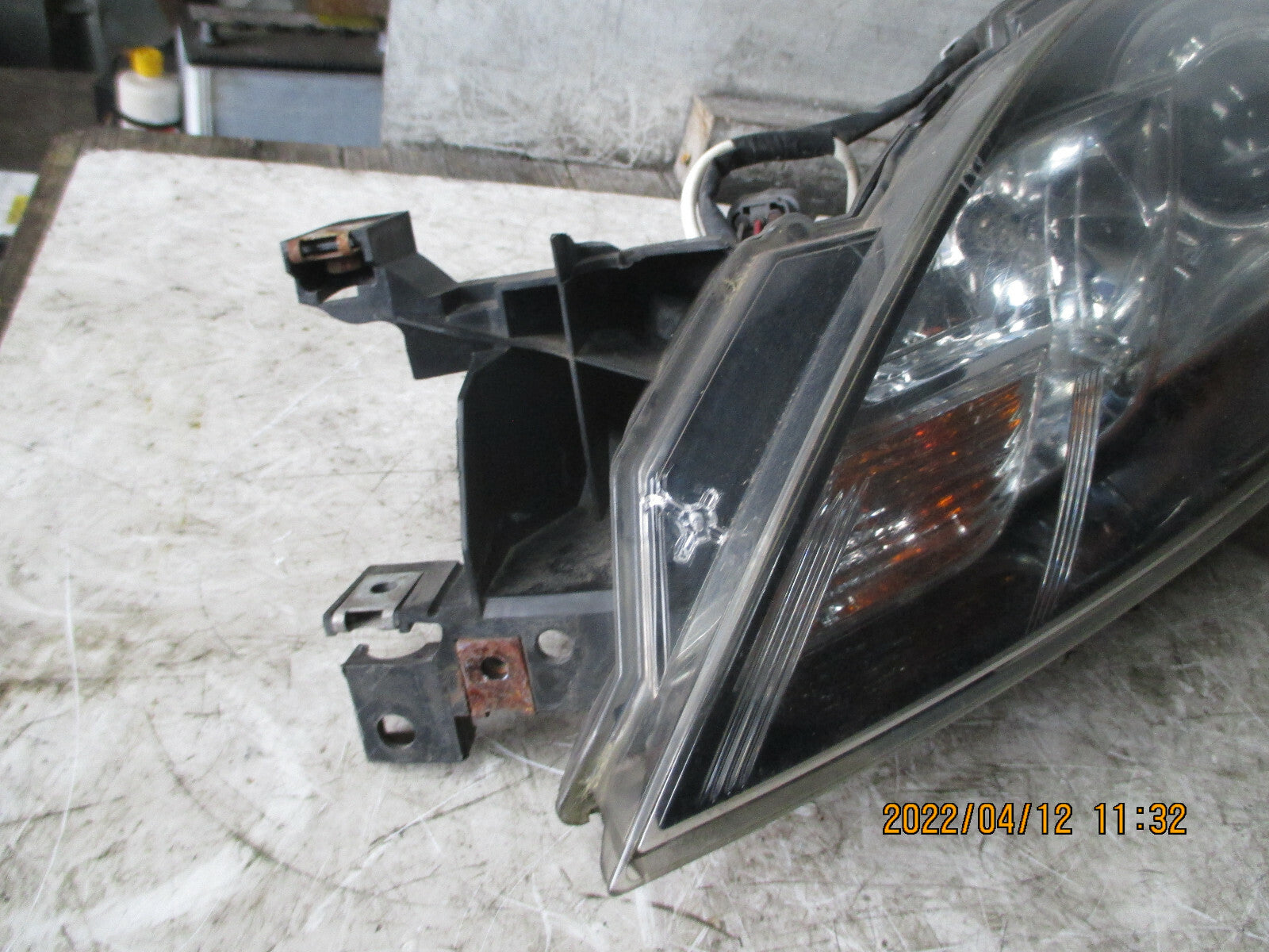 MAZDA 6 2011 NSF PASSENGER SIDE FRONT HEADLIGHT HEADLAMP