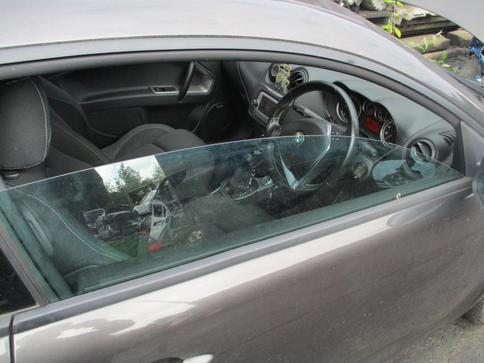 2015 ALFA ROMEO MITO 3 DOOR OS DRIVER SIDE WINDOW GLASS