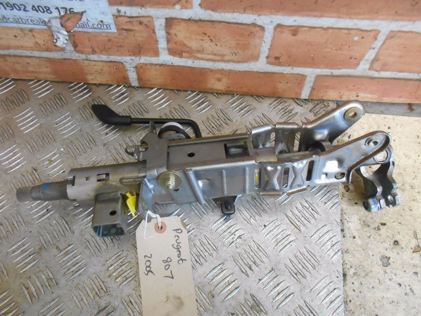 PEUGEOT 807 MPV 2006 2.0 HDI ADJUSTABLE STEERING COLUMN