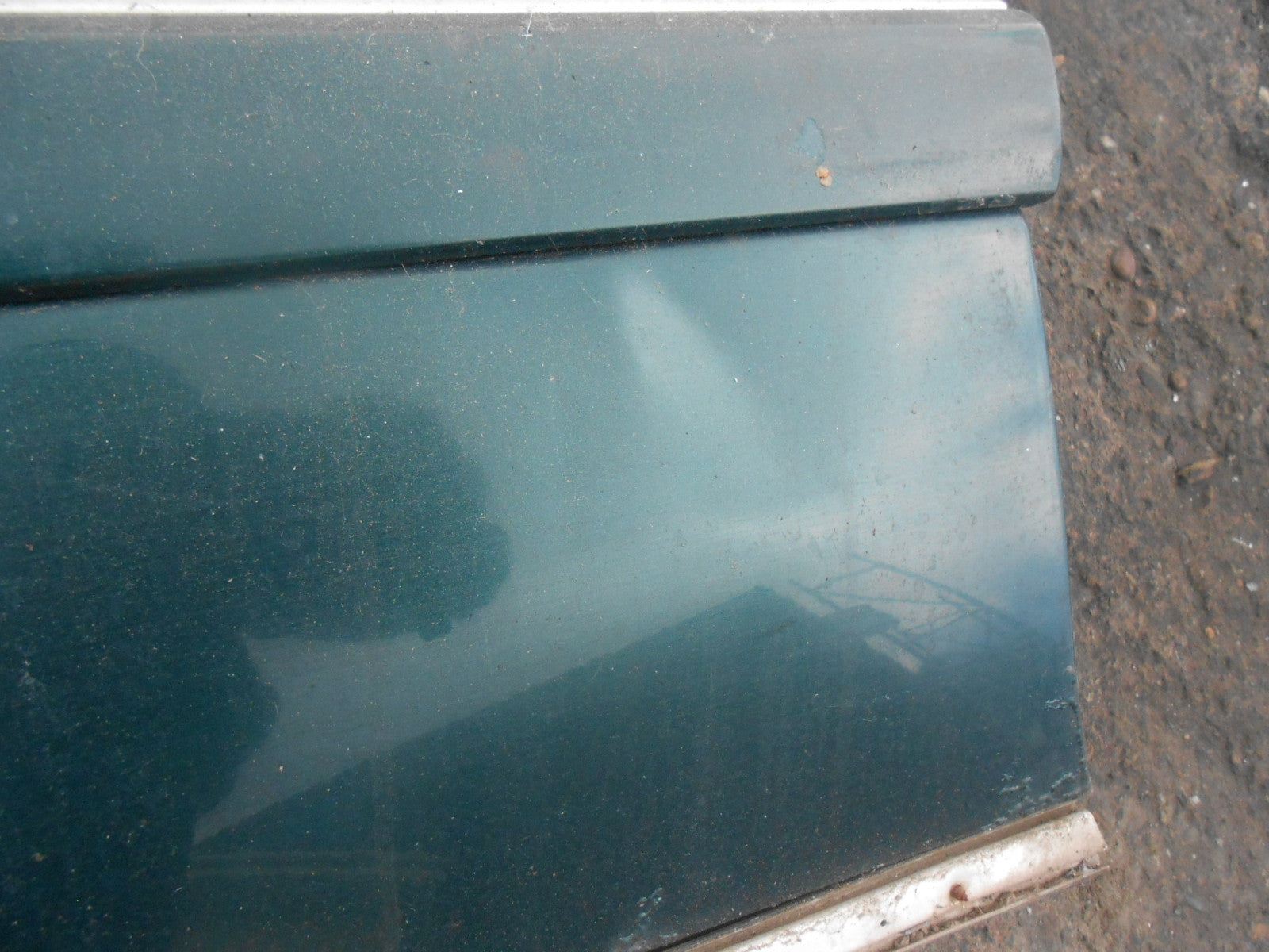 AUDI A8 D2 4D (MK1) 2000 NSF PASSENGER FRONT BARE DOOR SHELL ALLOY ALUMINIUM