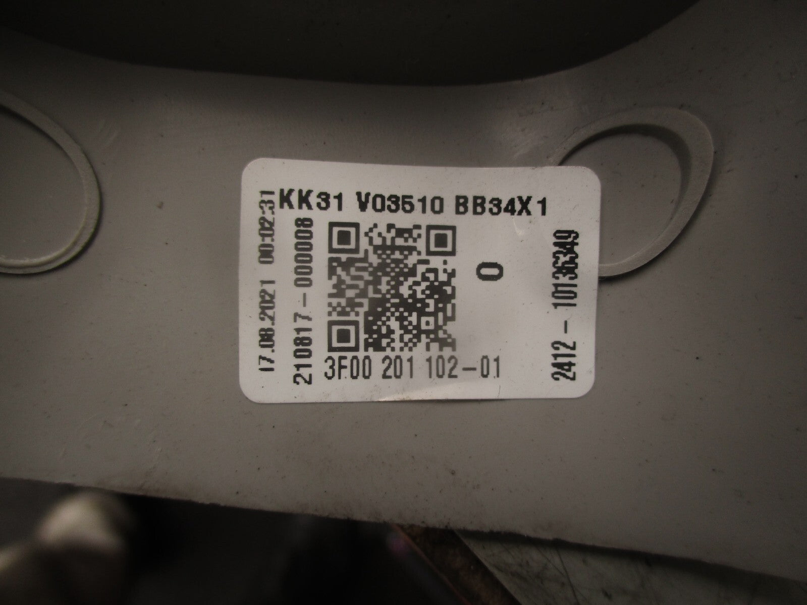 2021 FORD TRANSIT 350 MK8 DRIVER RIGHT INTERIOR A PILLAR TRIM KK31V03510BB34X1